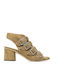 3735-1202 Suede Sandalen Beige