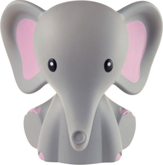 Homedics LED Kinder Dekorative Lampe Elephant Gray
