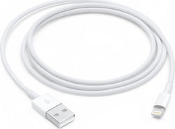 Apple USB-A la Cablu Lightning Alb 1m (MQUE2ZM/A)