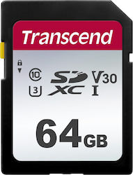 Transcend 300s SDXC 64ГБ Клас 10 U1 V30 UHS-I