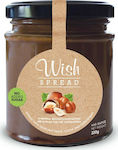 Wish Organic Praline Spread Hazelnut No Added Sugar 220gr