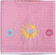Nef-Nef Homeware Κουβέρτα Κούνιας Bird Πικέ Φούξια 110x150εκ.