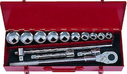 Force Set Ratchet 3\4" 14pcs