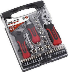 Kreator KRT500116 Cigarette Case with 40 Tools