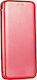 Forcell Buch Smart Magnet Elegance Buchen Sie Synthetisches Leder Rot (Huawei P20 Lite)