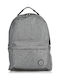 Diplomat Stoff Rucksack mit USB-Anschluss Gray 18.5Es