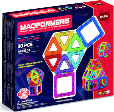 Magformers Μαγνητικό Παιχνίδι Βασικη Σειρά για 3+ Ετών