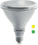 Geyer LED Lampen für Fassung E27 und Form PAR38 Kühles Weiß 1150lm 1Stück