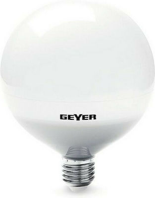 Geyer LED Lampen für Fassung E27 und Form G120 Warmes Weiß 1800lm 1Stück