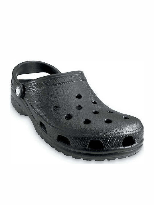 Crocs Classic Ανδρικά Παπούτσια Θαλάσσης Μαύρα