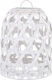 Inart Round Lamp Shade White with Diameter 40cm