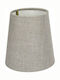 VK Lighting Konisch Lampenschirm Gray mit Durchmesser 33cm