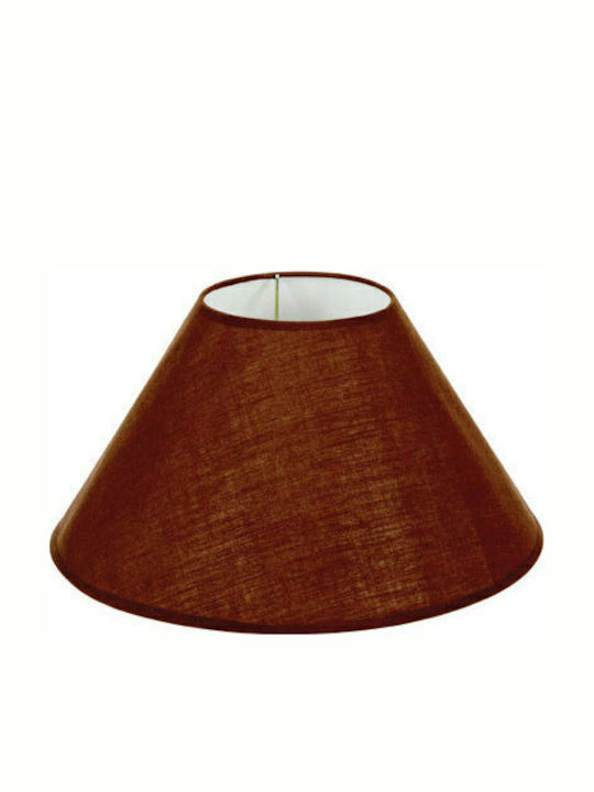 VK Lighting Conical Lamp Shade Brown W45xH26cm