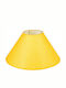 VK Lighting Konisch Lampenschirm Gelb mit Durchmesser 40cm