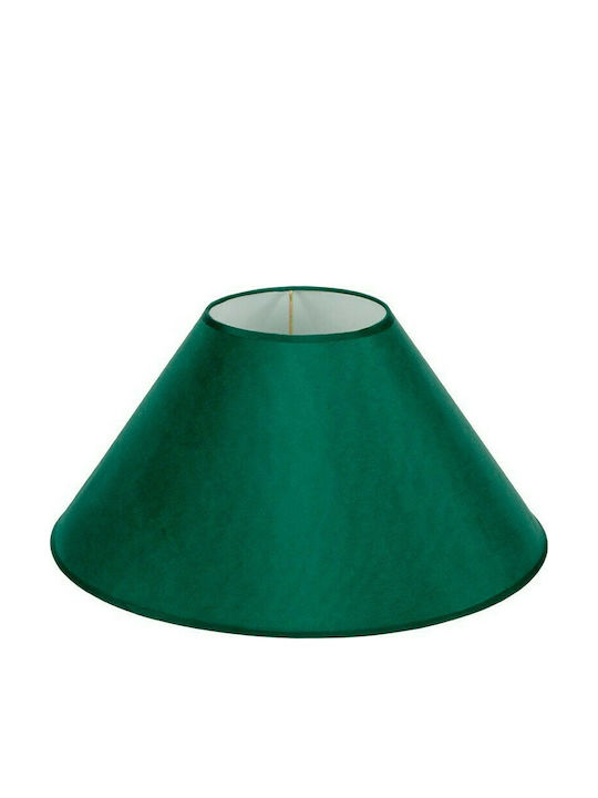 VK Lighting Conică Abajur Verde cu Diametru 35cm