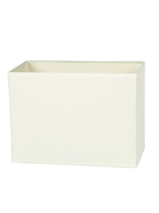 VK Lighting Platz Lampenschirm Weiß mit Breite 22cm
