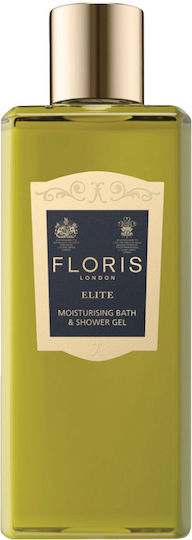 Floris London Elite Moisturising Bath & Shower Gel Moisturising Shower Gel with Woody Scent for Men 250ml