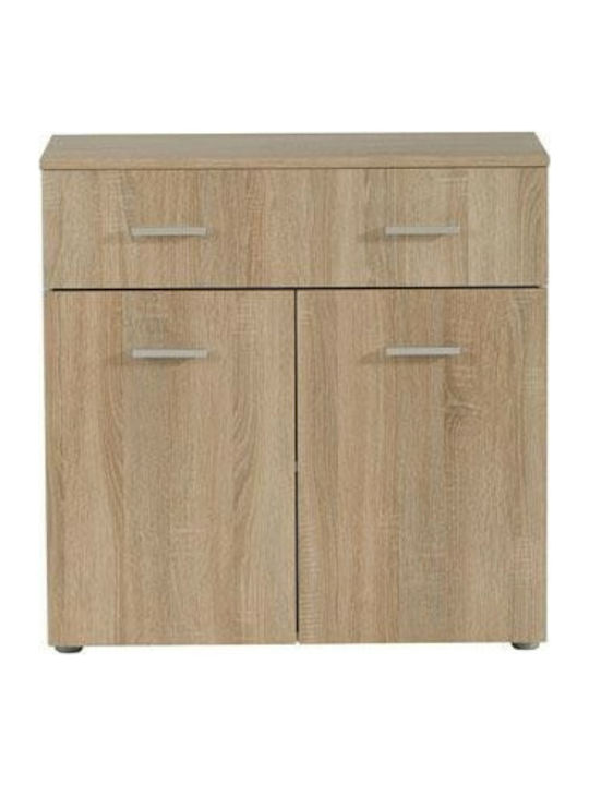 Felix Wooden Buffet with Drawers Sonoma L80xW35xH81cm