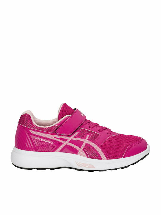 Stormer 2 PS Kids Sports Shoes Running with Hoop & Loop Closure Fuchsia