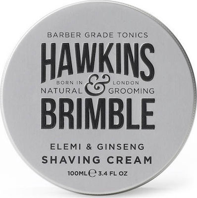 Hawkins & Brimble Shaving Cream Cremă de Bărbierit cu Aloe pentru piele sensibilă 100ml HAW005