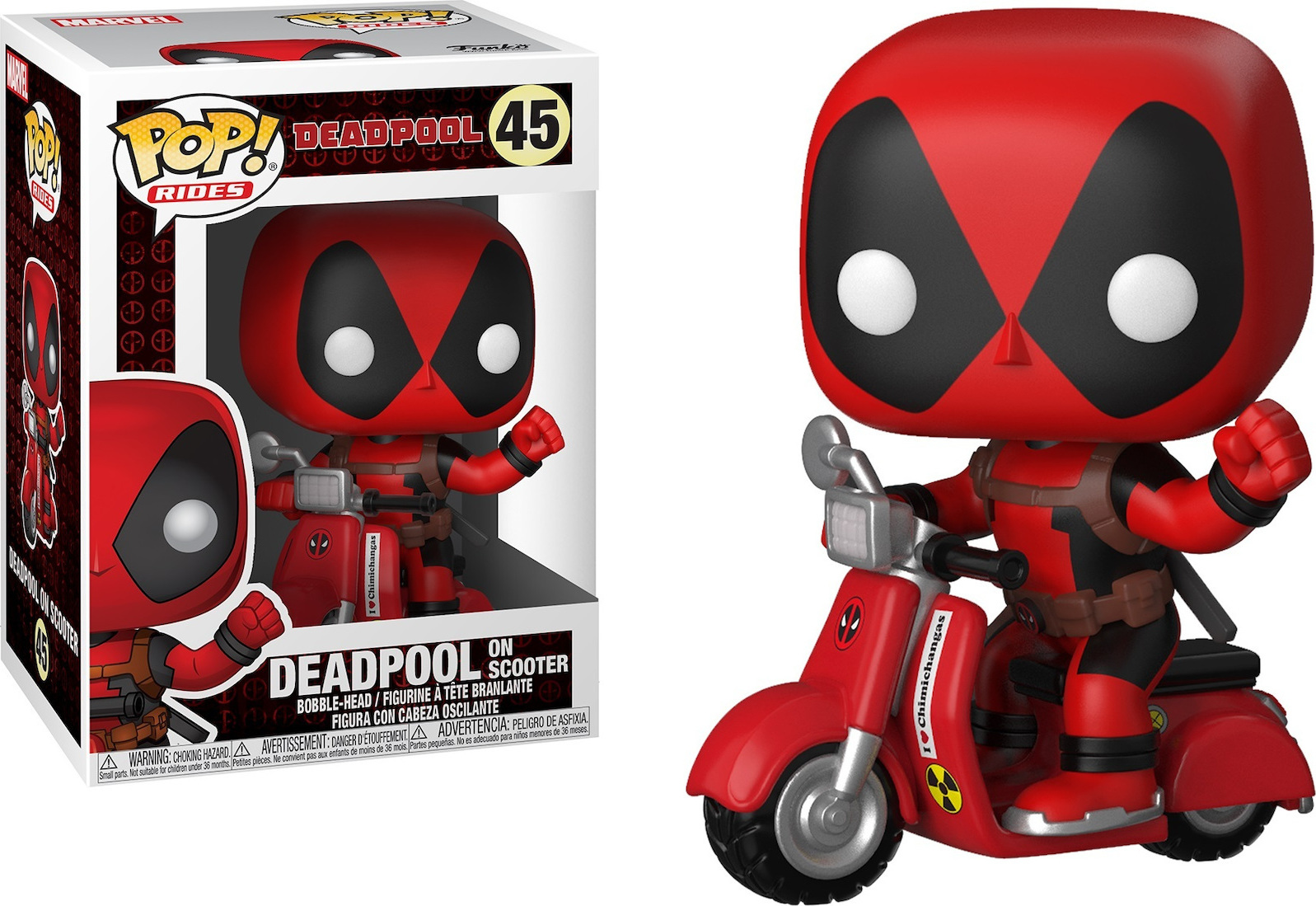 Funko Pop! Rides: Deadpool - Deadpool 45 Bobble-Head