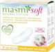 Masmi Natural Cotton Ultrathin Soft Pads Ultra Day Превръзки с крилца за Нормален поток 2 Капки 10бр