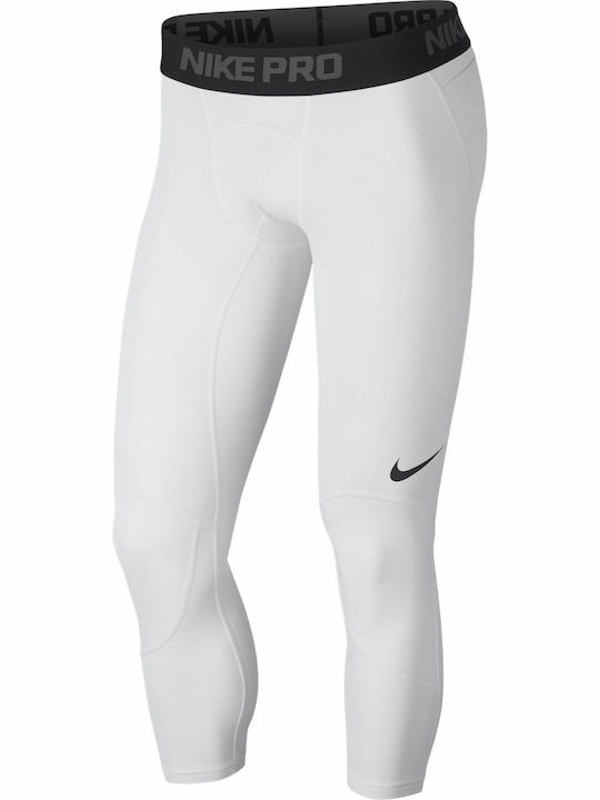 Nike Pro Dri-Fit Pantaloni termici pentru barbati Alb