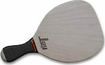 Joy TR Strandracket Beige 330gr mit Geradem Griff Schwarze