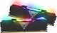 Patriot Viper RGB 16GB DDR4 RAM με 2 Modules (2x8GB) και Ταχύτητα 3200 για Desktop