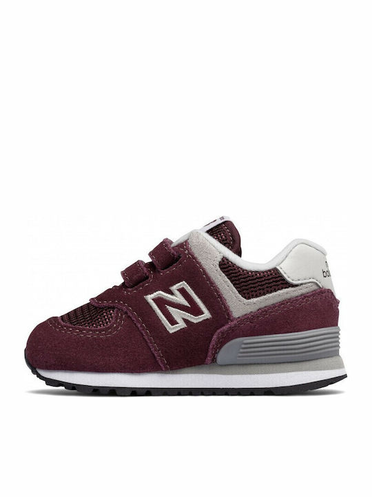 New Balance 574 Детски маратонки Low Бордо