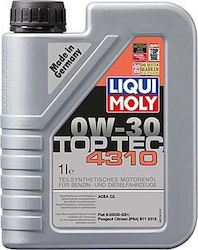 Liqui Moly Top Tec 4310 Sintetic Ulei 0W-30 1lt Liqui Moly Top Tec 4310 Sintetic Ulei 0W-30 1lt