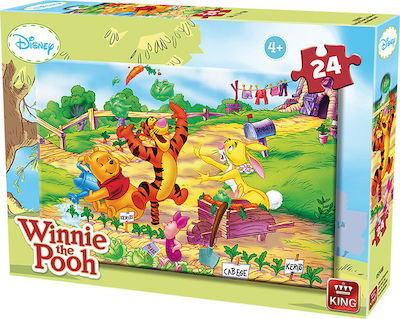 Kids Puzzle Winnie for 4++ Years 24pcs (Various Designs) 1pc King Puzzles