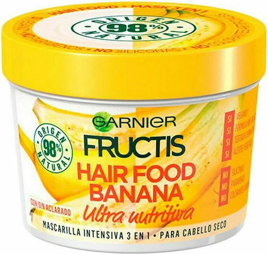 Garnier Fructis Hair Food Banana Hair Mask for Hydration 390ml