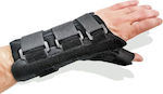 Vita Orthopaedics 03-2-075 Zura Einstellbar Schiene Handgelenk 21cm Linke Seite mit Daumen in Schwarz Farbe