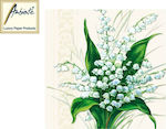 AMB NAPKINS 33X33 SWEET WHITE BELLS