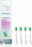 Philips Sonicare InterCare Ανταλλακτικές Κεφαλές για Ηλεκτρική Οδοντόβουρτσα HX9004/10 4τμχ