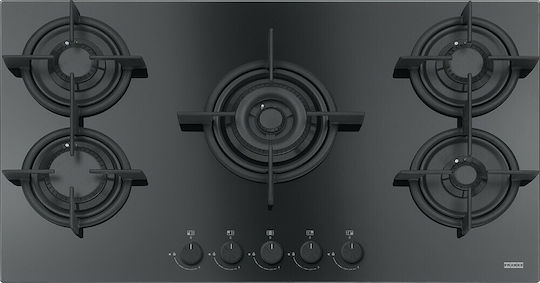 Franke Mythos FHCR 905 4G TC HE BK C Gas Cooktop Autonomous 88x51εκ.