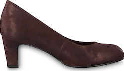 Tamaris Anatomic Burgundy Medium Heels