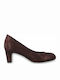 Tamaris Pumps mit Chunky mittelhohem Absatz Burgundisch