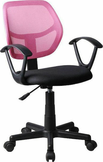 ArteLibre Aura Office Chair with Fixed Arms Pink 14230009