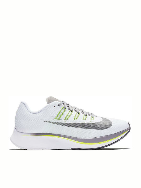 Nike Zoom Fly Γυναικεία Αθλητικά Παπούτσια Running Λευκά