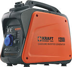 Kraft 1200i Silent Generator Suitcase Inverter Gasoline Four-stroke with Maximum Power 1.5kVA