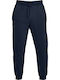 Under Armour Rival Men's Fleece Sweatpants with Rubber Blue