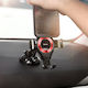 Baseus Osculum Car Mobile Mount 6.3" - 8.8" with Adjustable Hooks Red/Black