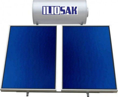 ILIOsak ΤίΝΟΧ Blue 120lt/1.5m² Inox Διπλής Ενέργειας