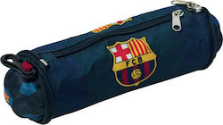 Must Barcelona Pencil Case Barrel with 1 Compartment Blue