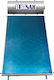 ILIOsak Alu90 160lt/2.5m² Glass Τριπλής Ενέργειας