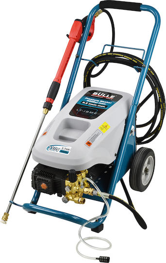 Bulle Pressure Washer Electric 3700W with Pressure 200bar and Metal Pump