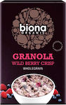 Biona Bio Granola de Ovăz με Άγρια Μούρα Integrală 375gr 1buc