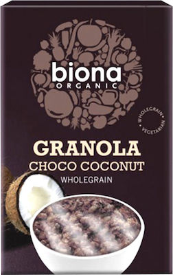 Biona Bio Γκρανόλα Βρώμης με Σοκολάτα & Καρύδα Ολικής Άλεσης 375gr